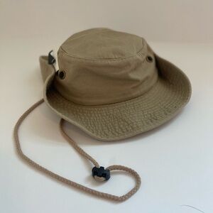 The Hat Depot Tan Bucket Hat Size S/M New